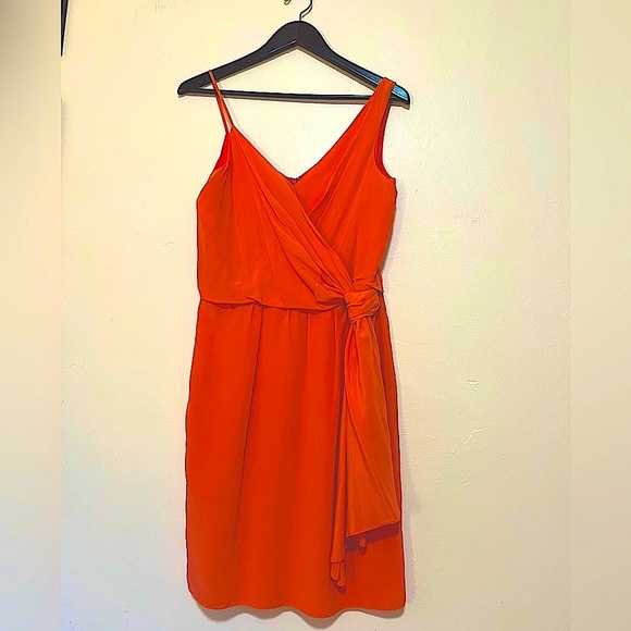 Suzi Chin for Maggy Boutique Dresses & Skirts - Orange Suzy Chin for Maggy Boutique asymmetrical  cocktail dress